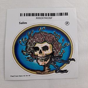 Skull Sticker Rose Headband Salim